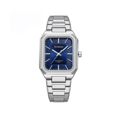 Picture of Curren 8457 Luxury Brand Watch for Men - Silver & Blue