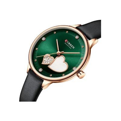 Picture of Curren 9077 Belt Watch for Women - Black & Green