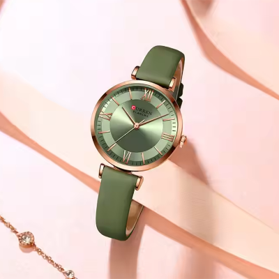 Picture of Curren 9079 Belt Watch for Women - Olive