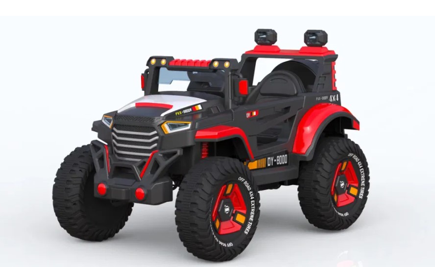 Buy Kids Electric Excavator Toy Car Oversized Jeep Can Sit Boy Remote Control XZ-8800 at Best Price In Bangladesh