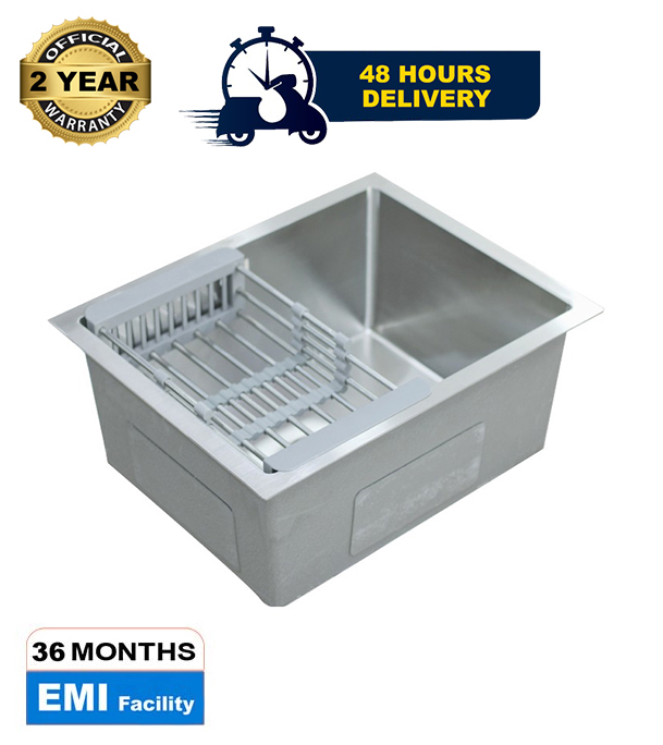 Buy Rizco Scratch Free Stainless Steel Kitchen Sink RKS SS 24 Inch Best Price at Best Price In Bangladesh