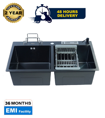 Buy Rizco Senorita 32 Inch NB KC Heavy Stainless Kitchen Sink (Best Price)  at Best Price In Bangladesh