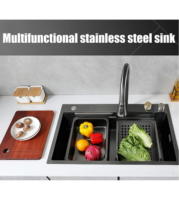 Buy Rizco Senorita Divine 30 Inch Multi Functional Heavy Stainless Kitchen Sink (Best Price) at Best Price In Bangladesh