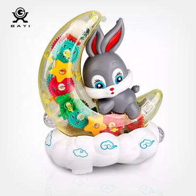 Buy Baby toy Moon Rabbit with light - YJ-3043 - 880432 at Best Price In Bangladesh