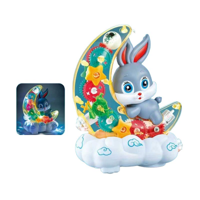 Buy Baby toy Moon Rabbit with light - YJ-3043 - 880432 at Best Price In Bangladesh