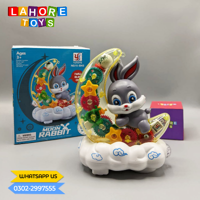 Buy Baby toy Moon Rabbit with light - YJ-3043 - 880432 at Best Price In Bangladesh