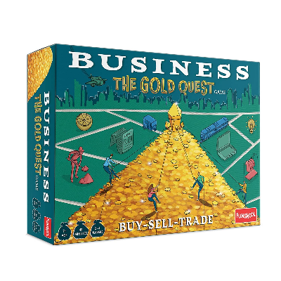 Buy FUNSKOOL BUSINESS THE GOLD QUEST MULTIPLAYER STRATEGY BOARD GAME FOR KIDS at Best Price In Bangladesh
