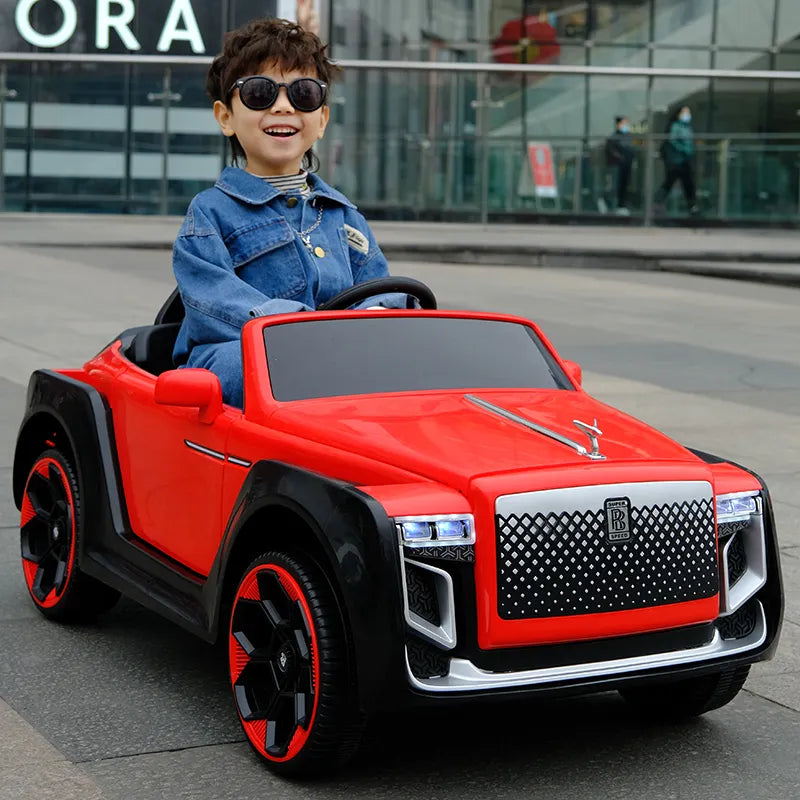 Buy Premium Kids Electric Car Rolls Royce Ride On Toy Car with Remote Control LT-928 at Best Price In Bangladesh