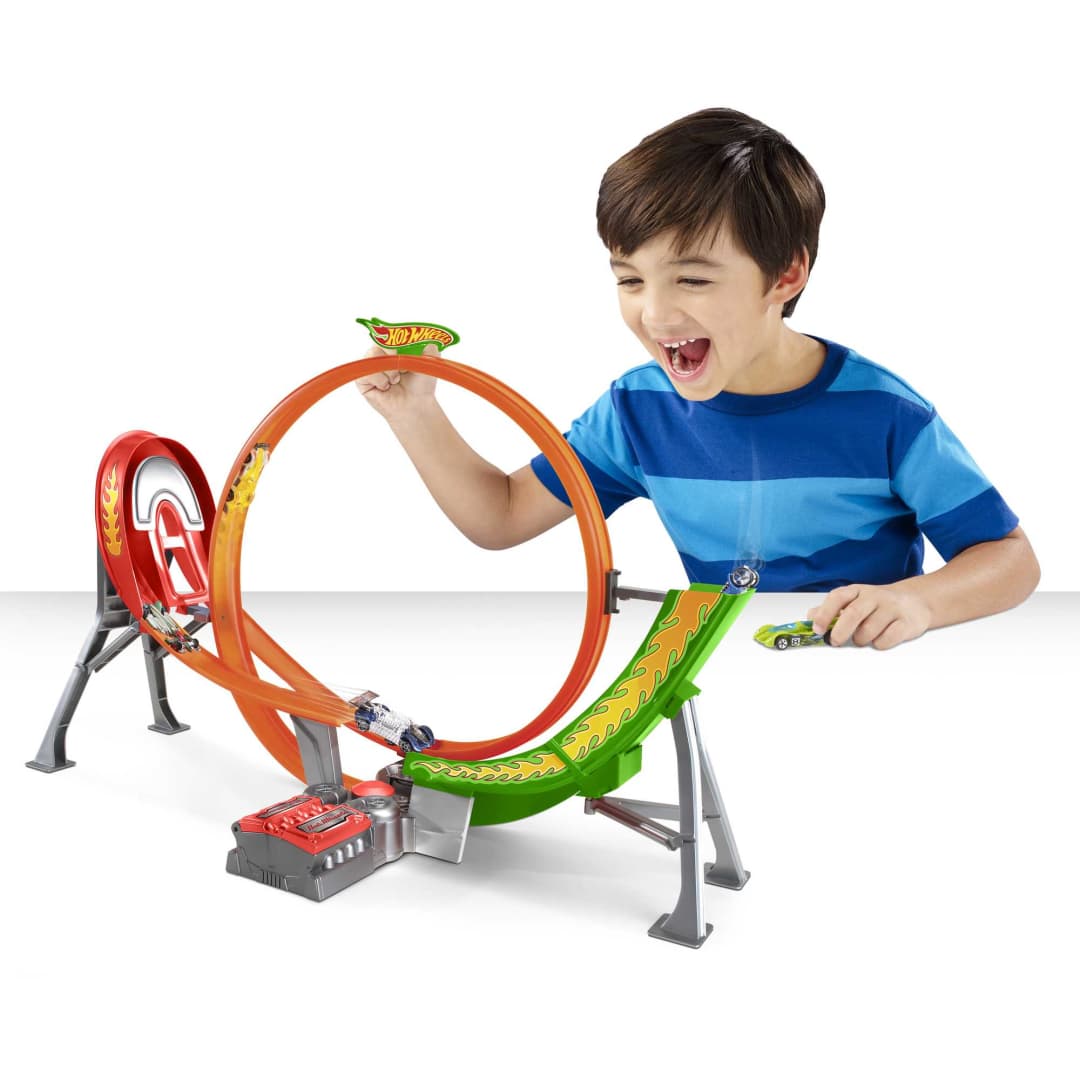 Buy Hot Wheels Action Power Shift Raceway Track Set For Kids-FCF18 at Best Price In Bangladesh