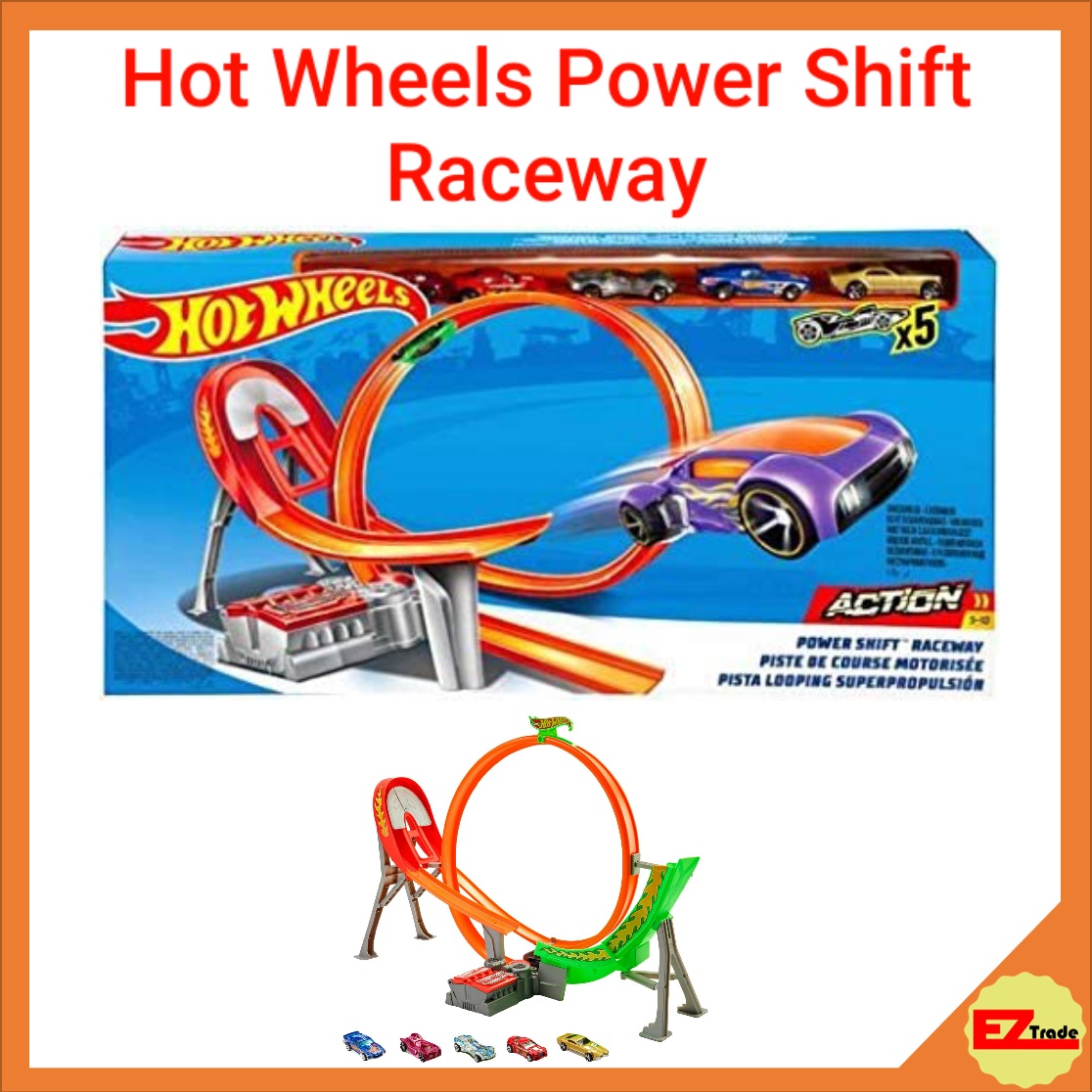 Buy Hot Wheels Action Power Shift Raceway Track Set For Kids-FCF18 at Best Price In Bangladesh