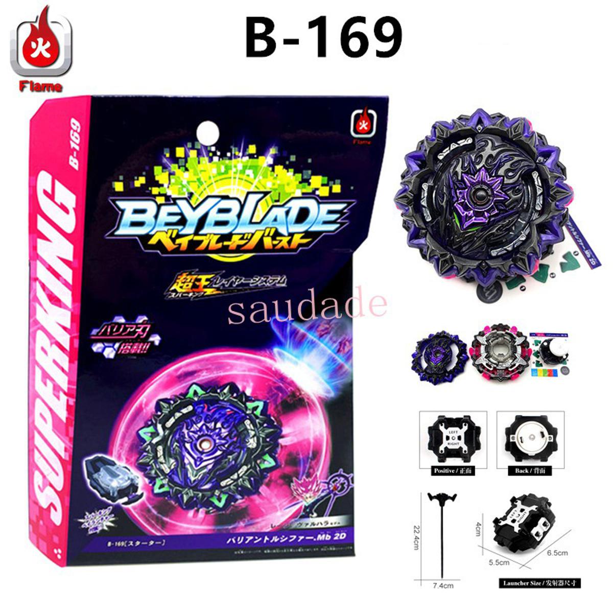 Buy SuperKing Beyblade Burst B-169 Starter Variant Lucifer .Mb 2D & First Urranus Starter + LR String LR (Left & Right Spin) & Weight Damper Grip at Best Price In Bangladesh