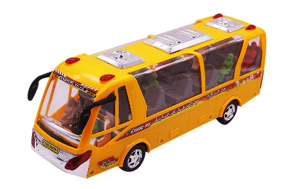 Buy Top Public Luxury Bus Toys for Kids Luxury Toy, Bus with Flashing Lights, Sounds and One Big TV Screen at Best Price In Bangladesh