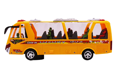 Buy Top Public Luxury Bus Toys for Kids Luxury Toy, Bus with Flashing Lights, Sounds and One Big TV Screen at Best Price In Bangladesh