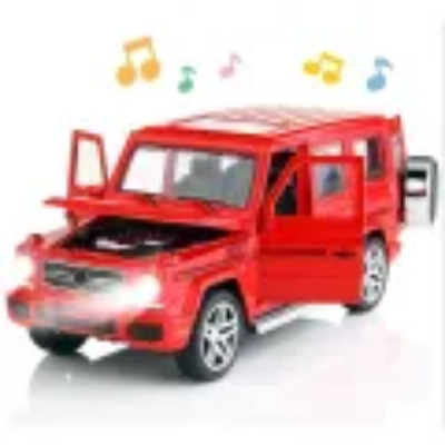 Buy Diecast Metal Car 1: 32 Scale Mercedes Benz AMG G 55 63 Pull Back Alloy Car With Light And Sound Auto Model-Red at Best Price In Bangladesh