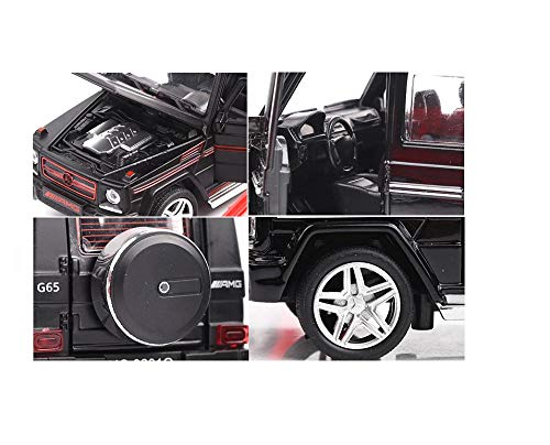 Buy Diecast Metal Car 1: 32 Scale Mercedes Benz AMG G 55 63 Pull Back Alloy Car With Light And Sound Auto Model-Red at Best Price In Bangladesh