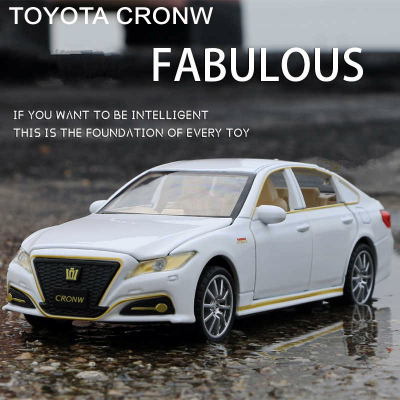 Buy 1:32 Toyota Crown Diecasts Alloy Car Toy Vehicles Metal Car 6 Doors Open Model Car Sound Light Toys For Gift at Best Price In Bangladesh