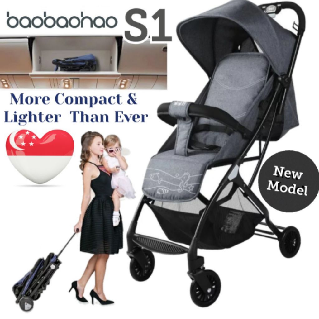 Buy New Baby Luggage Stroller pocket pram S1- Blue at Best Price In Bangladesh