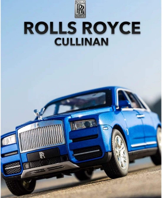 Buy 1:24 Rolls Royce Cullinan Diecast Metal Car Luxury SUV Alloy Model Car Simulation Sound Light Toy For Kids Gift at Best Price In Bangladesh