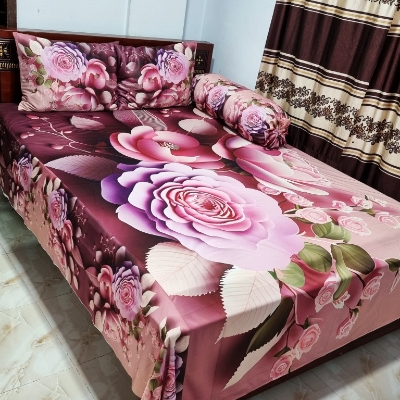 Buy China Premium 3D Design Bed Sheet - MS-970 at Best Price In Bangladesh