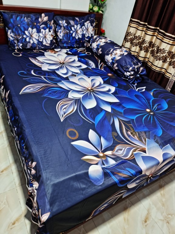 Buy China Premium 3D Design Bed Sheet - MS-970 at Best Price In Bangladesh