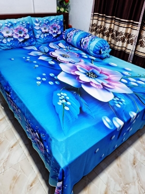 Buy China Premium 3D Design Bed Sheet - MS-970 at Best Price In Bangladesh