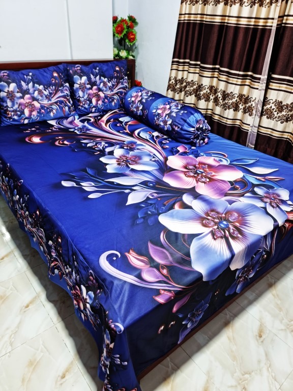 Buy China Premium 3D Design Bed Sheet - MS-970 at Best Price In Bangladesh