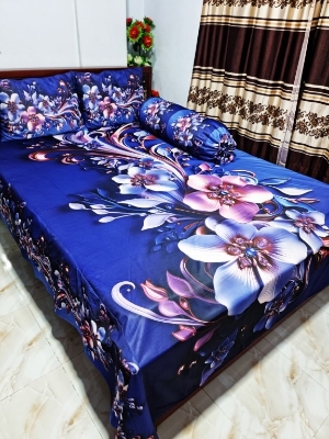 Buy China Premium 3D Design Bed Sheet - MS-970 at Best Price In Bangladesh