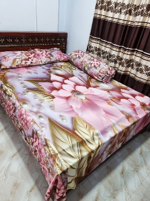 Buy China Premium 3D Design Bed Sheet - MS-970 at Best Price In Bangladesh