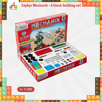 Buy Zephyr Mechanix - 4 block building set for kids-01006 at Best Price In Bangladesh