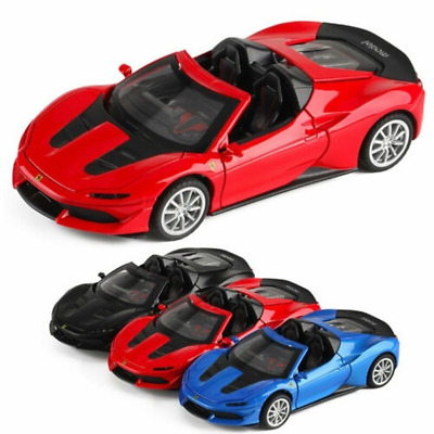 Buy Ferrari J50 Diecast Alloy Car 1:32 Supercar Vehicles Metal Car Model Car Sound Light Toys For Gift at Best Price In Bangladesh