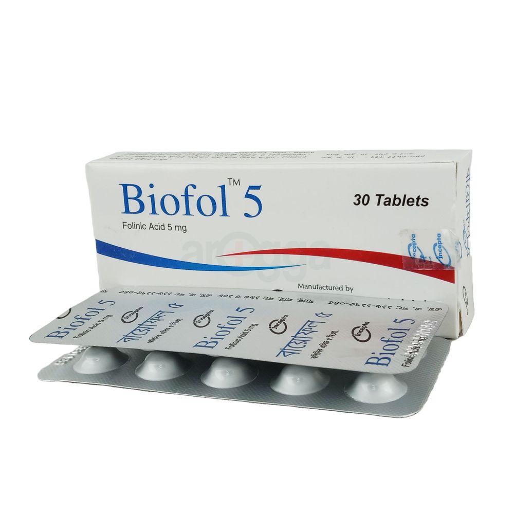 Picture of Biofol 5mg Tablet 1 pc