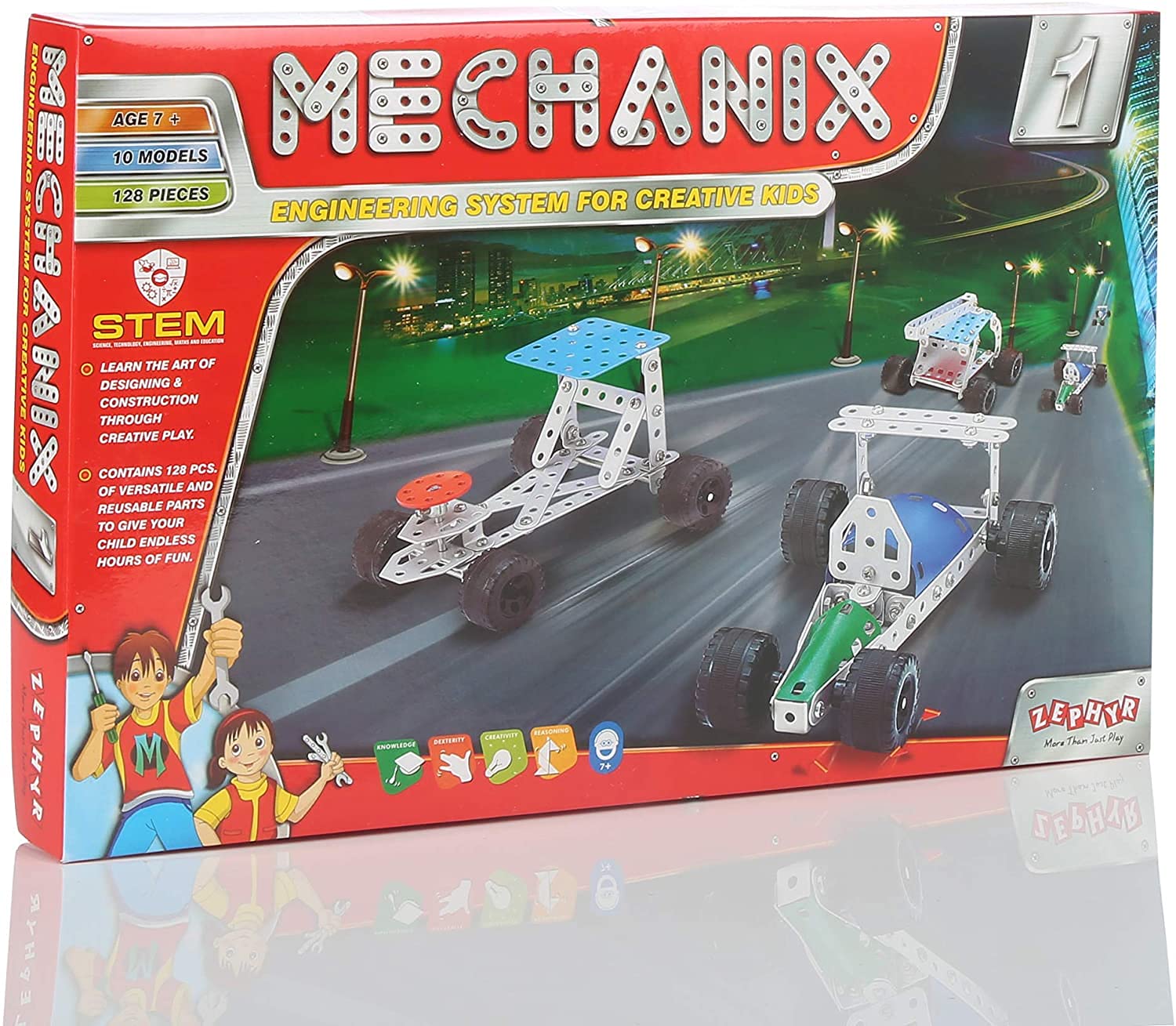 Buy Zephyr 01003 Mechanix - 1 Smar Picks Mechanix 1 DIY, Educational, Stem, Building and Construction Toys (Metal) at Best Price In Bangladesh