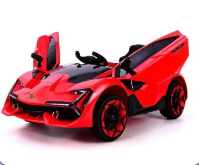 Buy 12v Luxurious Yellow Lamborghini Racing Electric Car for KidsNEL-603 at Best Price In Bangladesh