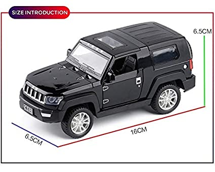 Buy Metal Toy Alloy Car Diecasts Toy Vehicles 1: 32 Toy Car Beijing Jeep Car Model Wolf Warriors Model Car Toys-Black at Best Price In Bangladesh