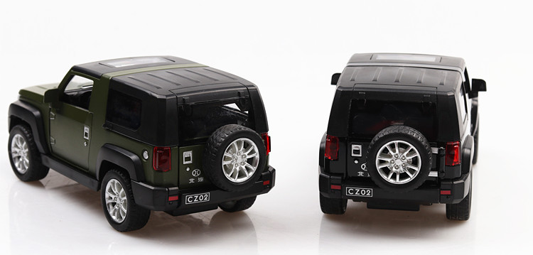 Buy Metal Toy Alloy Car Diecasts Toy Vehicles 1: 32 Toy Car Beijing Jeep Car Model Wolf Warriors Model Car Toys-Black at Best Price In Bangladesh