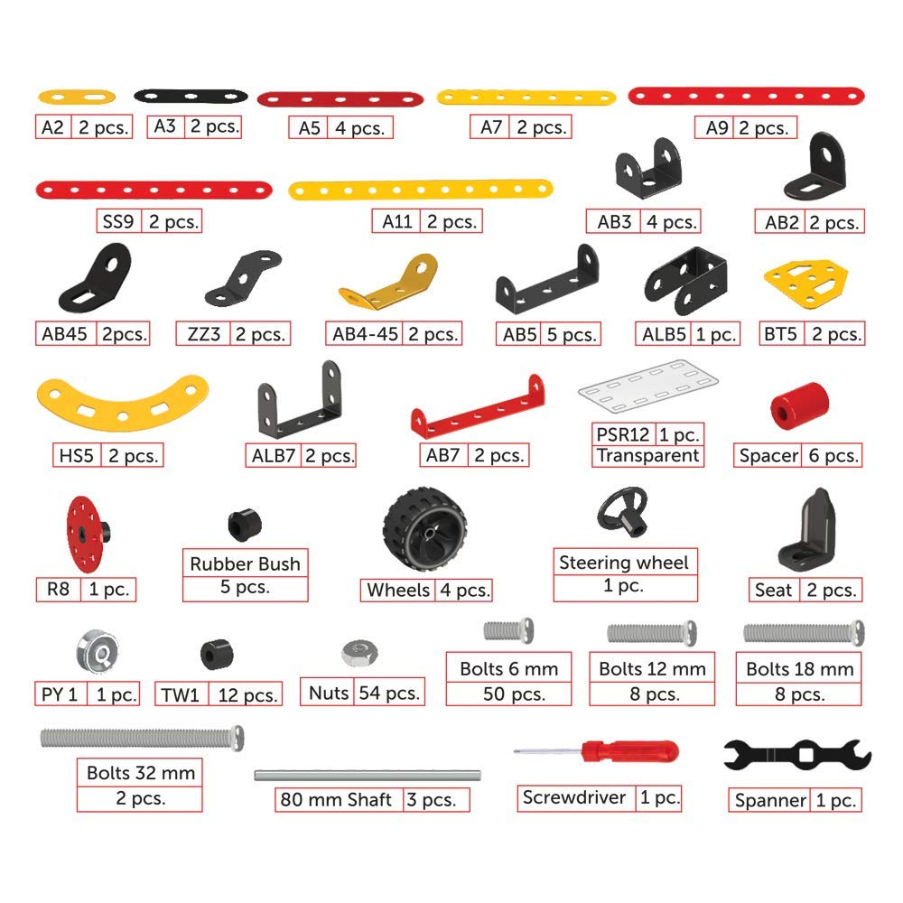 Buy Zephyr Mechanix - Senior Set 09004 For Kids, block building set. at Best Price In Bangladesh
