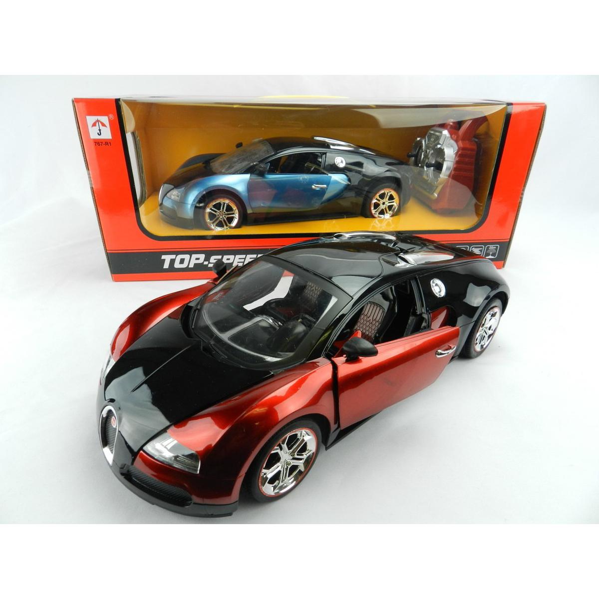 Buy Rc Car Rechargeable Top Speed Bugatti 1:14 Scale- Red - Car Toy at Best Price In Bangladesh