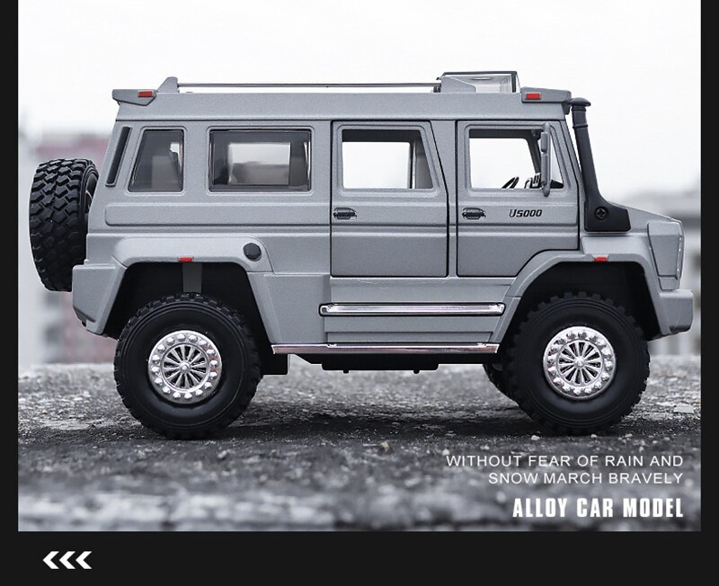 Buy 1:24 Mercedes Unimog U5000 Diecasts Alloy Car Luxurious Simulation Toy Vehicles Metal Car 6 Doors Open Model Car Sound Light Toys For Gift at Best Price In Bangladesh