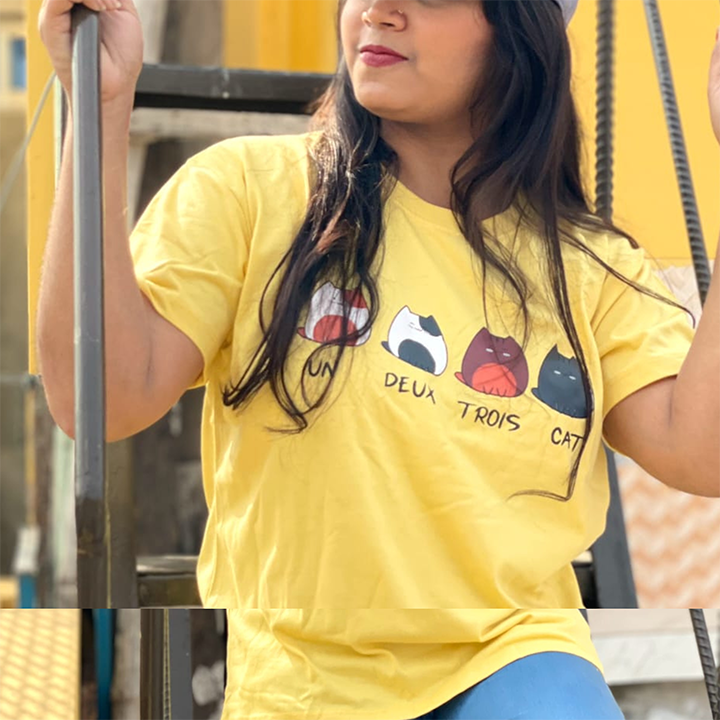 Buy Regular Fit DTF Printed Half Sleeve Plain T-Shirt for Women & Girls at  Best Price in Bangladesh