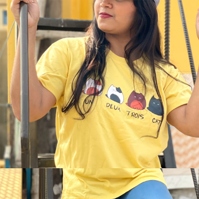 Buy Regular Fit DTF Printed Half Sleeve Plain T-Shirt for Women & Girls at  Best Price in Bangladesh