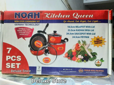 Buy NOAH Non-Stick Full Set 7 Pcs at Best Price In Bangladesh