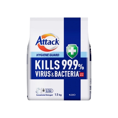Buy Attack Detergent Powder Hygiene Guard-1.5 kg  Online at Best Price In Bangladesh