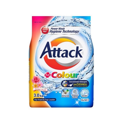 Buy Attack Detergent Powder For Color-3.0 kg Online at Best Price In Bangladesh