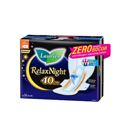 Buy Laurier Sanitary Napkin Night Safe Wing-40 cm-16 pad pad at Best Price In Bangladesh