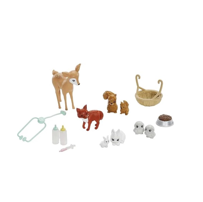  Buy Barbie Pet Rescuer Doll Center with 8 pets & Playset- FCP78 at Best Price In Bangladesh