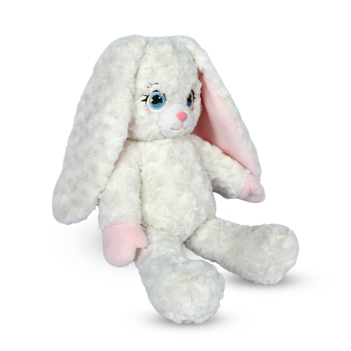 Buy Floppy Ears Cute Rabbit– Soft, Fluffy & Blue-Eyed (40cm) at Best Price In Bangladesh