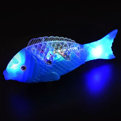 Buy Moving Electric Fish Toy with 3D Light & Music at Best Price In Bangladesh