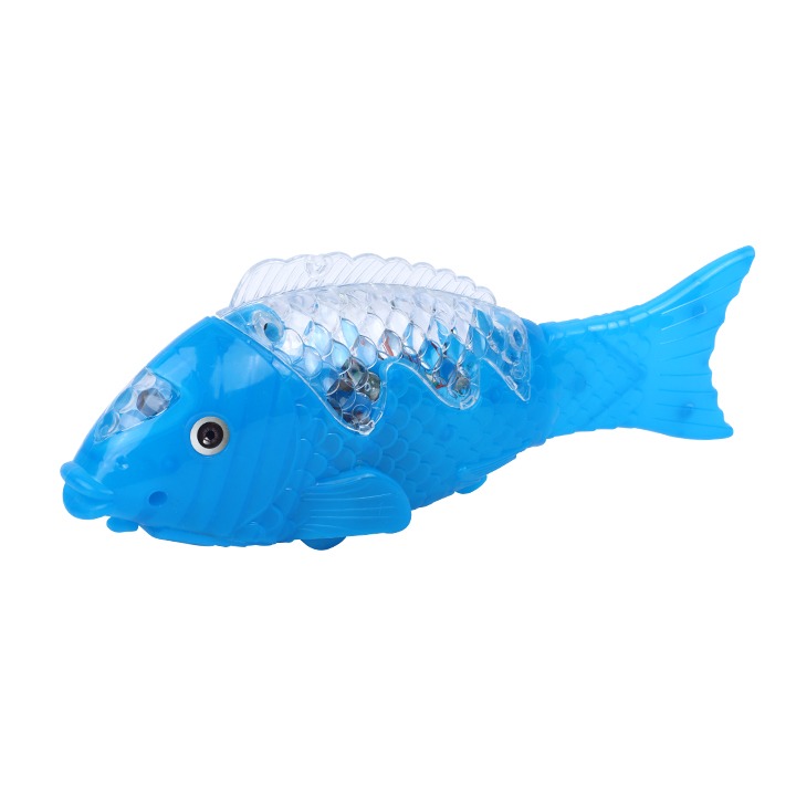 Buy Moving Electric Fish Toy with 3D Light & Music at Best Price In Bangladesh