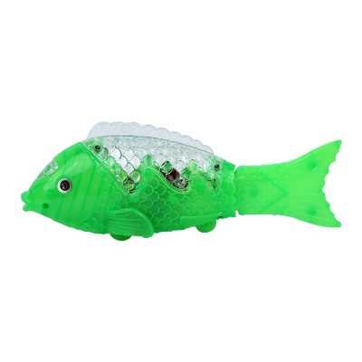 Buy Moving Electric Fish Toy with 3D Light & Music at Best Price In Bangladesh