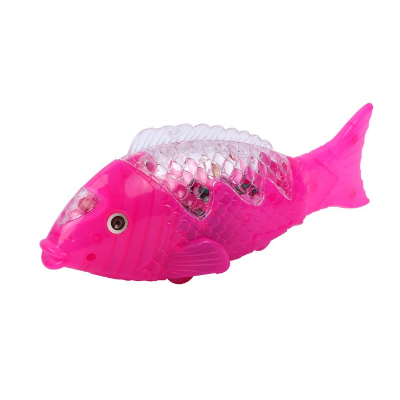 Buy Moving Electric Fish Toy with 3D Light & Music at Best Price In Bangladesh